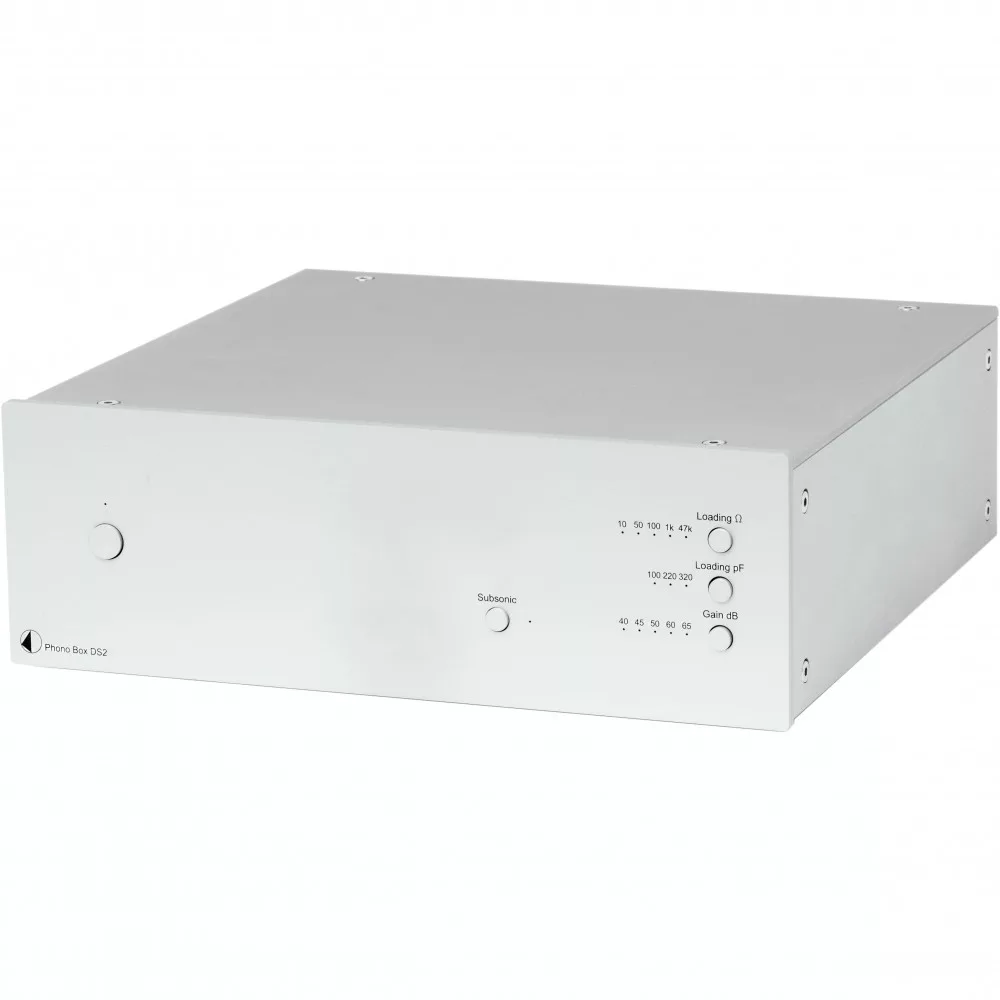 Pro-Ject Phono Box DS2 - phono előfok /ezüst/