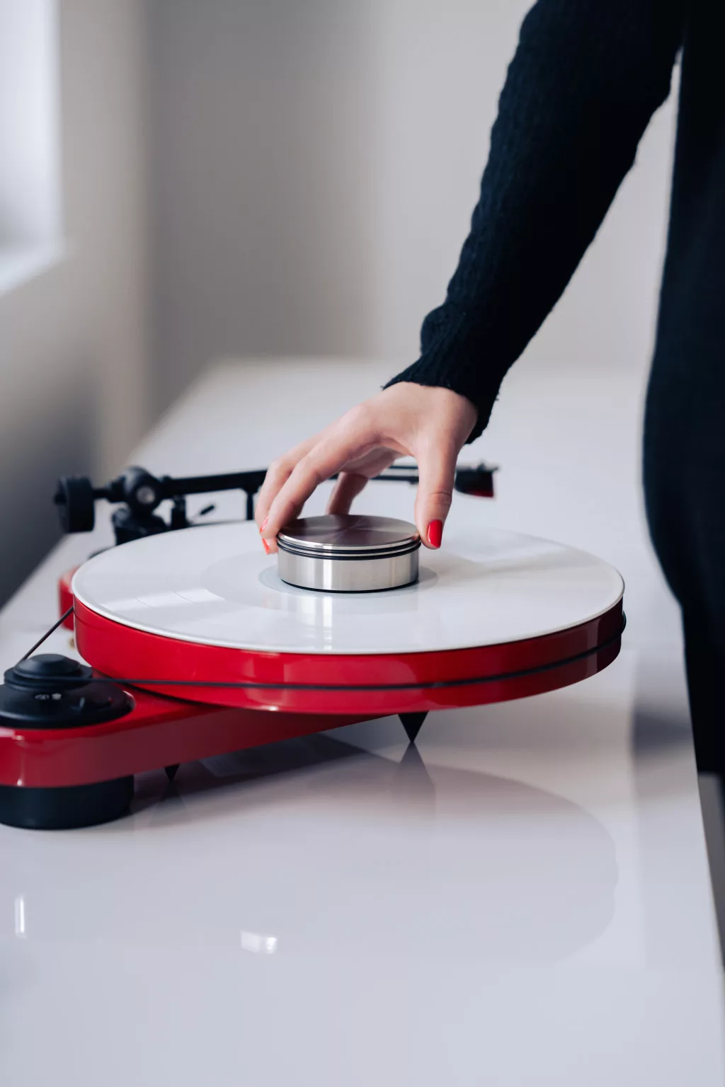 Pro-Ject Record Puck DS - lemezleszorító súly, 915g /ezüst/ - Image 5